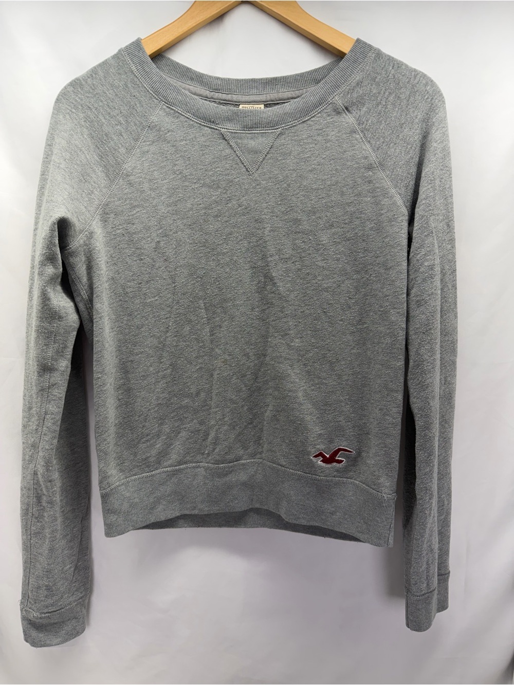 Hollister Heather Grey Crewneck Sweatshirt - Women's Size Small